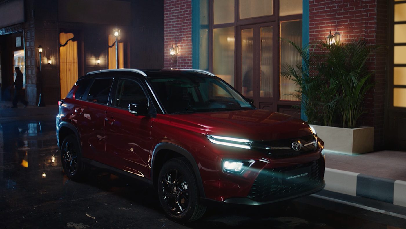 Still from the Toyota Urban Cruiser film